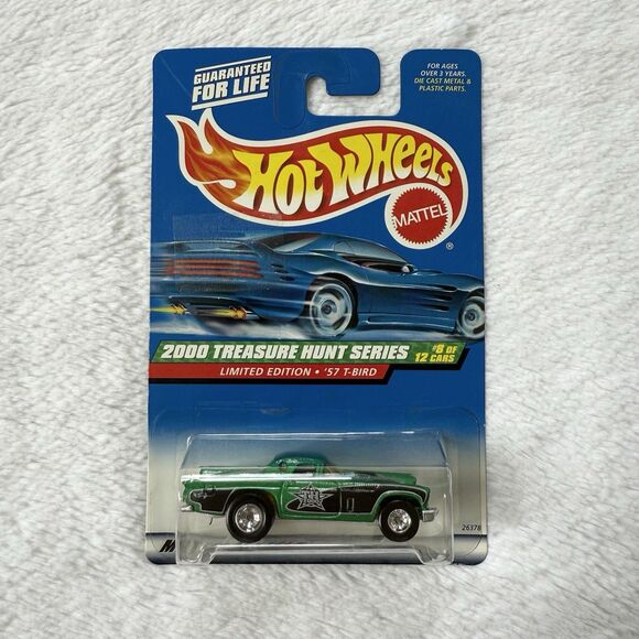 Hot Wheels 2000 Treasure Hunt Series '57 T-Bird Limited Edition # 8 Of 12 - Picture 1 of 4